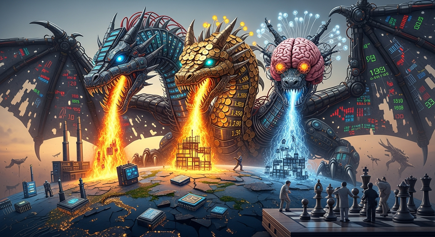 The Great AI Game: A War on Three Fronts