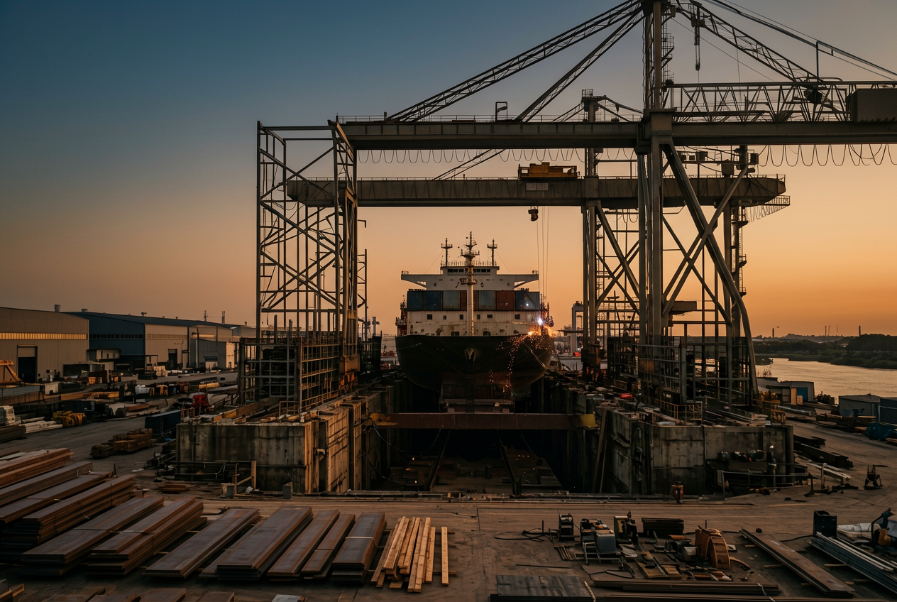 The Hollow Yards: How the West Forgot How to Build Hulls