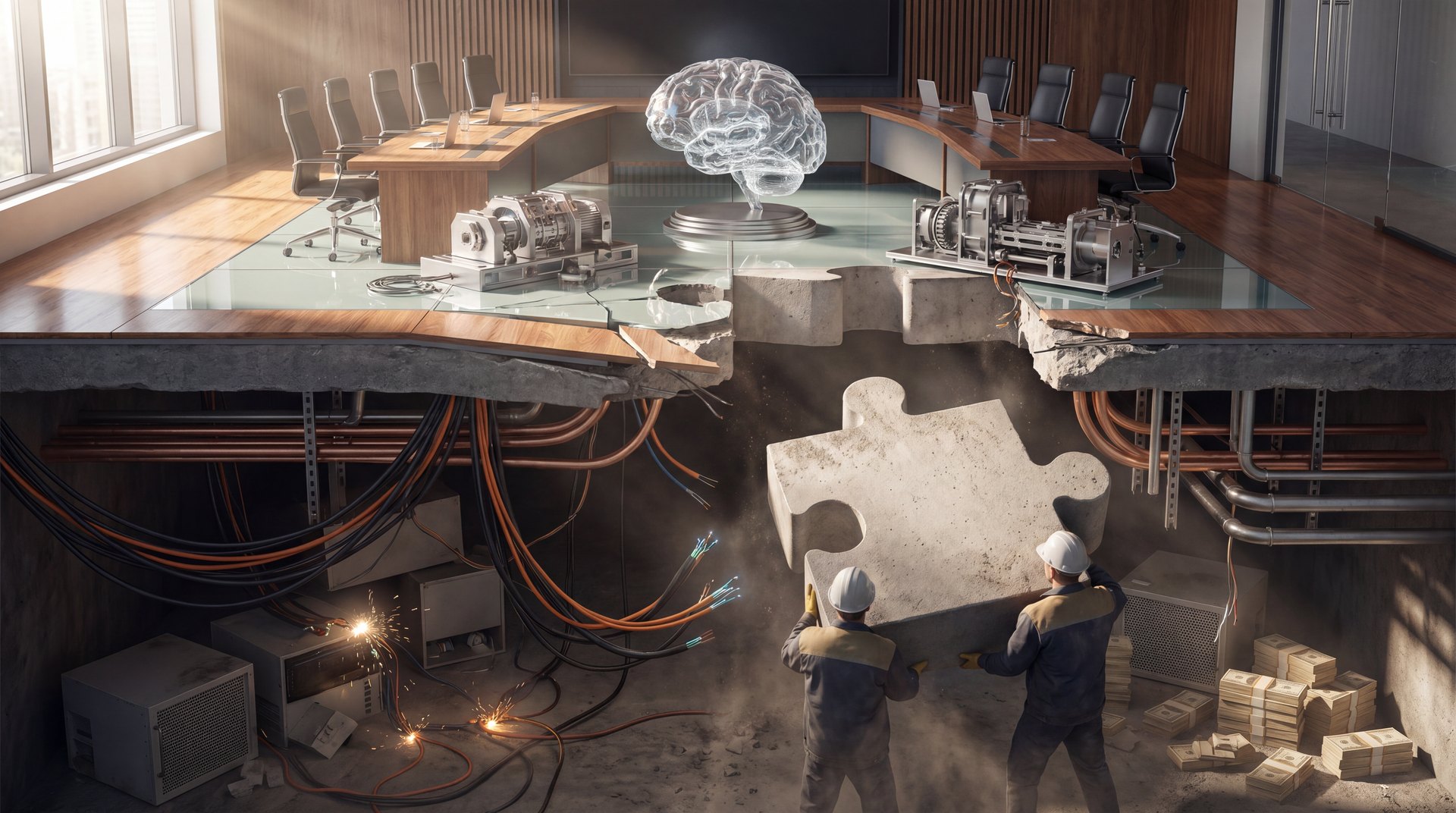 The Missing Piece: Why Billion-Dollar AI Projects Keep Failing — and the Invisible Infrastructure Race to Fix It
