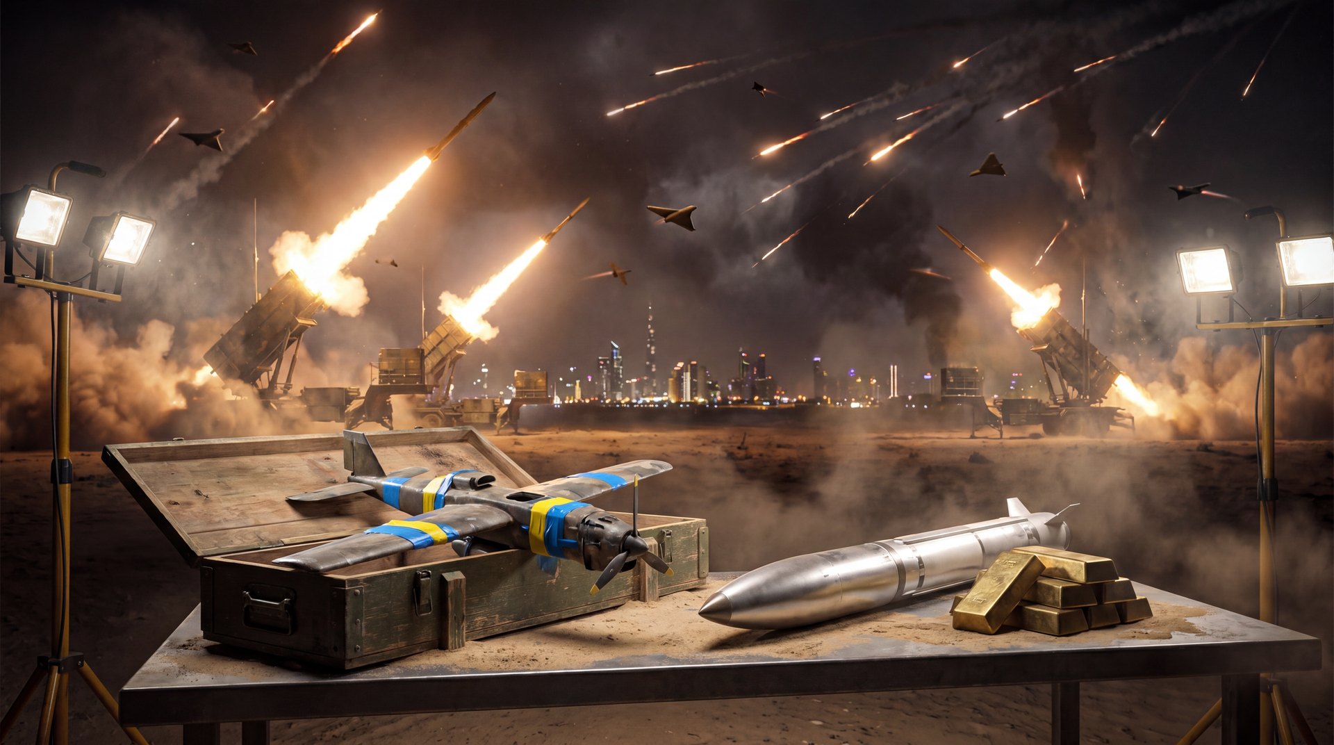 Strategic Reorientation: Ukrainian Drone Interceptors and Gulf Air Defense