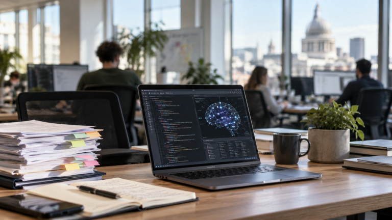 Editorial illustration for Brussels Has Written the First Draft of Our AI Future – and the World Is Already Rewriting It