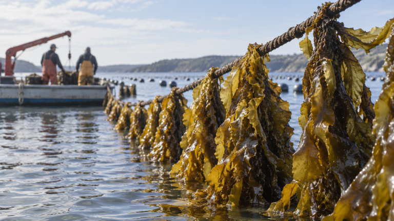 Editorial illustration for The Green Gold Rush: How Humble Seaweed Is Quietly Powering a Revolution