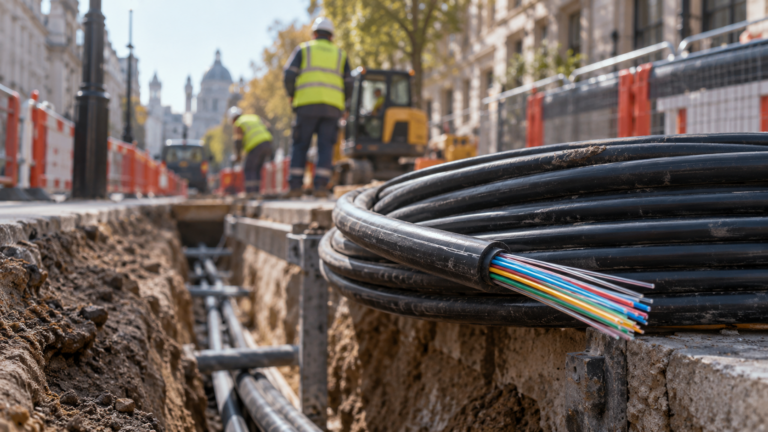 Editorial illustration for The Internet's Hidden Superpower: How Buried Fiber Optic Cables Are Becoming the World's Largest Sensor Network