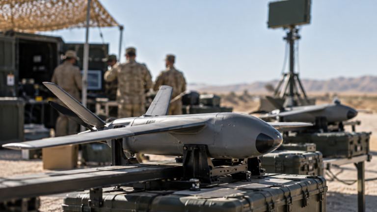 Editorial illustration for Strategic Reorientation: Ukrainian Drone Interceptors and Gulf Air Defense