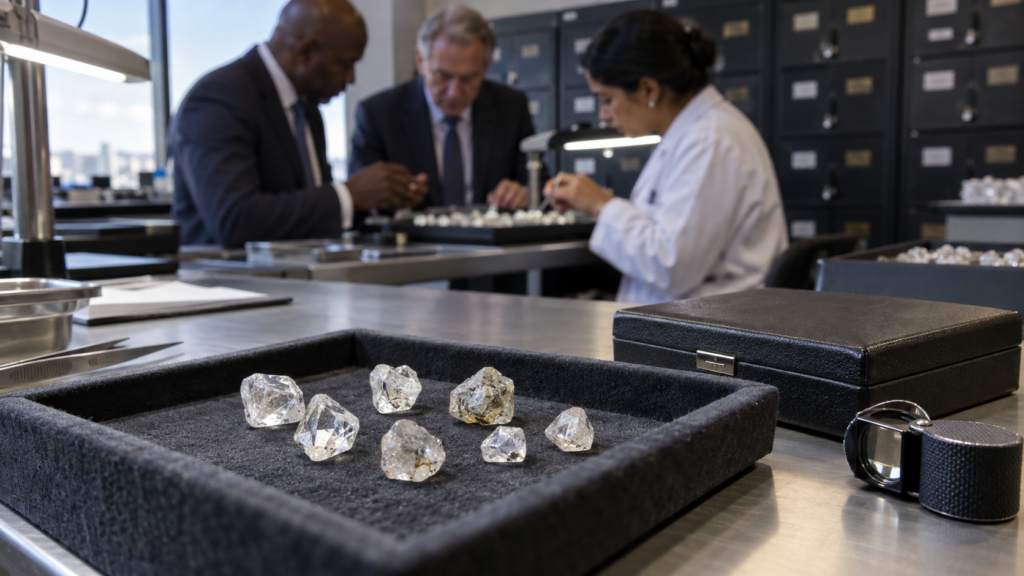 Editorial illustration for The Cartel Instinct: How Producers from Oil to Diamonds Bend Markets